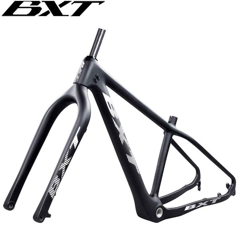 BXT Carbon Snow Fat Bike Frame 26er Snowbiking Disc Brake Sandy Beach Bicycle Frame