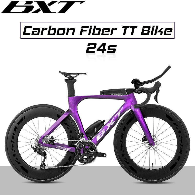 BXT TT Bike Zeitfahrrad Disc Triathlonfahrrad Shimano 7170 DI2 Full Carbon