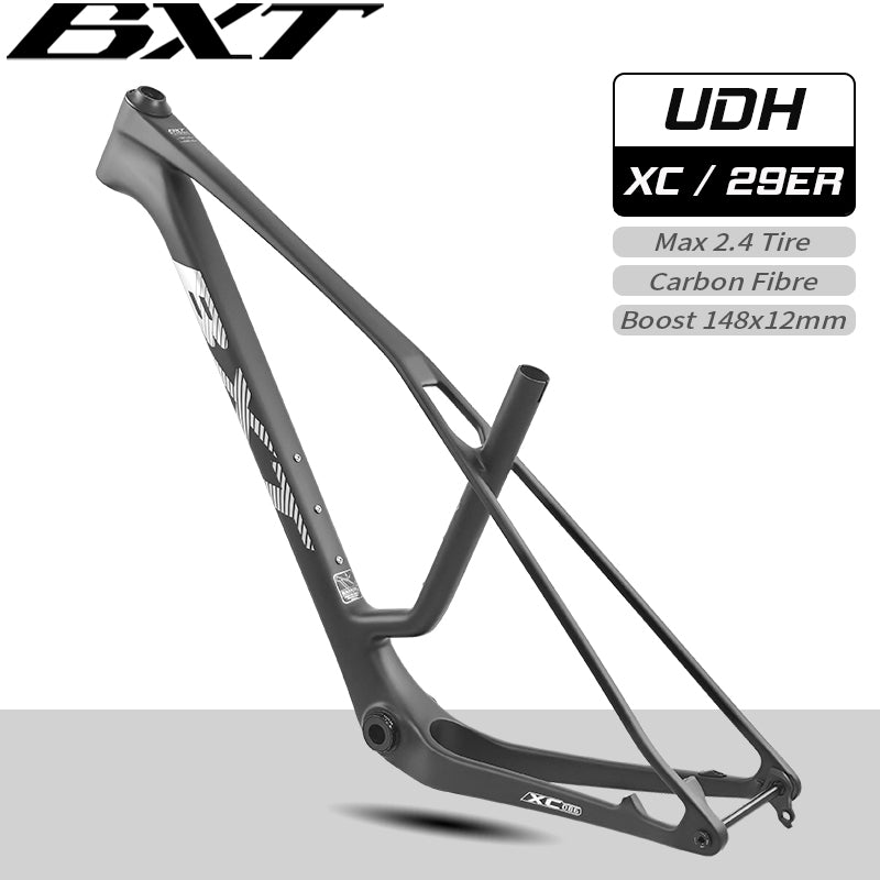 BXT-MTB-086 Carbon Fiber Mountain Bike Frame UDH Hanger Full Internal Routing 29er