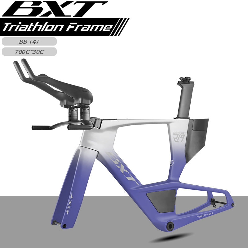 BXT 2026 Carbon T1000 Disc Brake TT Bike Frameset Time Trial Racing Triathlon Bicycle