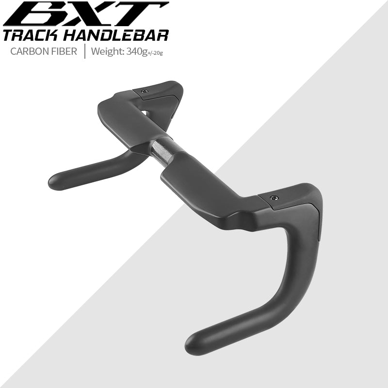 BXT Carbon Track Handlebars 31.8MM*300/325/350MM Races Bars Bicycle Parts Ultra Light