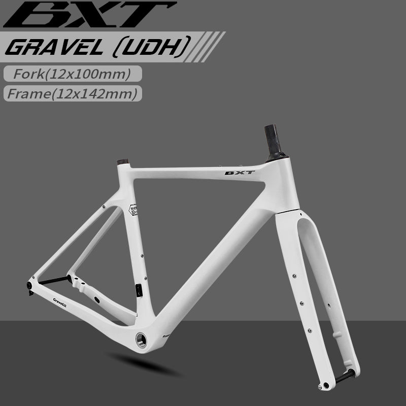 BXT Carbon Gravel Bike Frame Disc Brake Carbon MTB Road Bicycle Frame 27.5