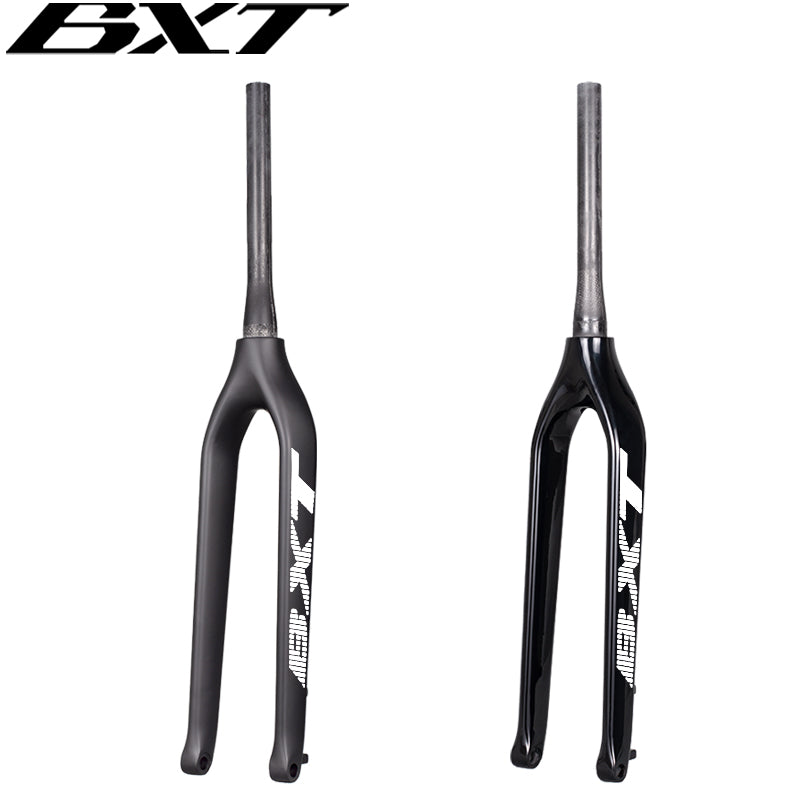 BXT 29er Carbon MTB Fork 100*15mm Thru Axle Bicycle Mountain Fork Disc 160mm