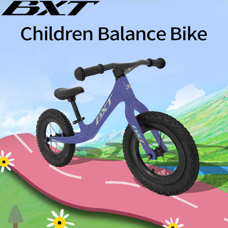 BXT Carbon Fiber Balance Bike for Toddlers Age 2-6 Years Ultra-light Kids Balance Beginner Kids