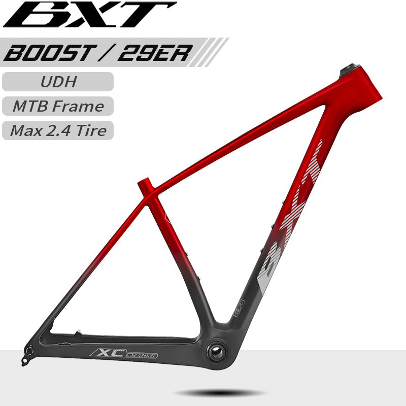 BXT-MTB-066 Carbon MTB Frame 29er Mountain Bike Frame Boost UDH Hanger