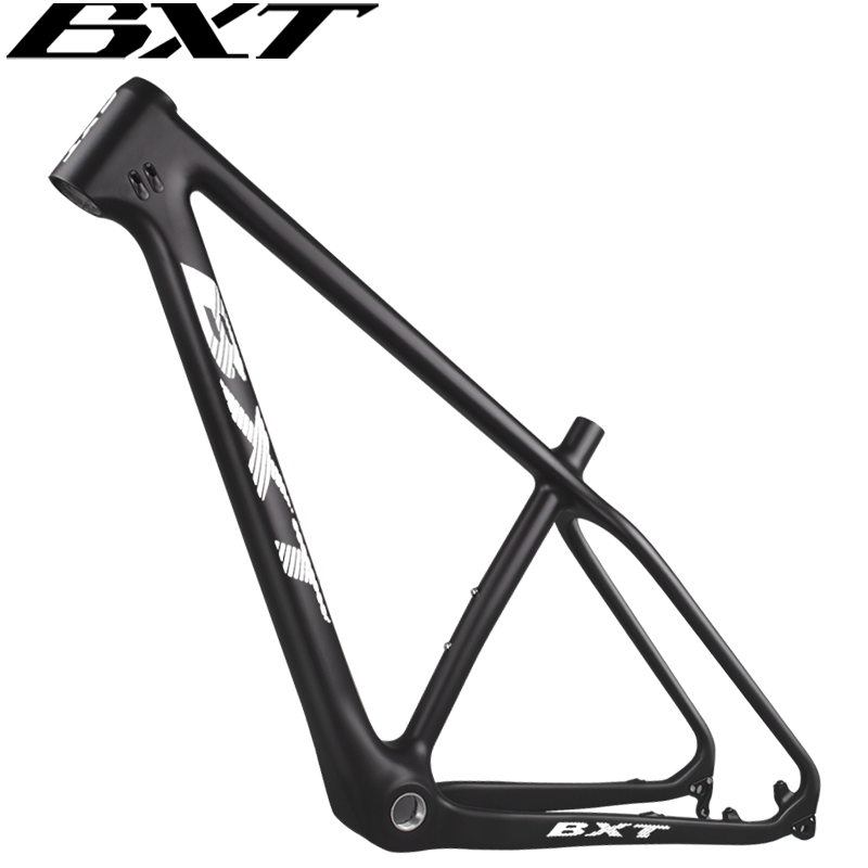 BXT Full Carbon Fat Bike Frame 26er Quick Release+Thru Axle Snow bicycle hard tail Frame