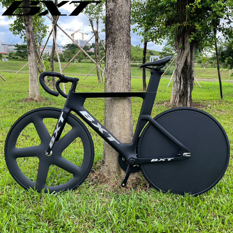 BXT -045 Track Bike Carbon Fiber Fixed Gear Bicycle Time Trial Track Bike