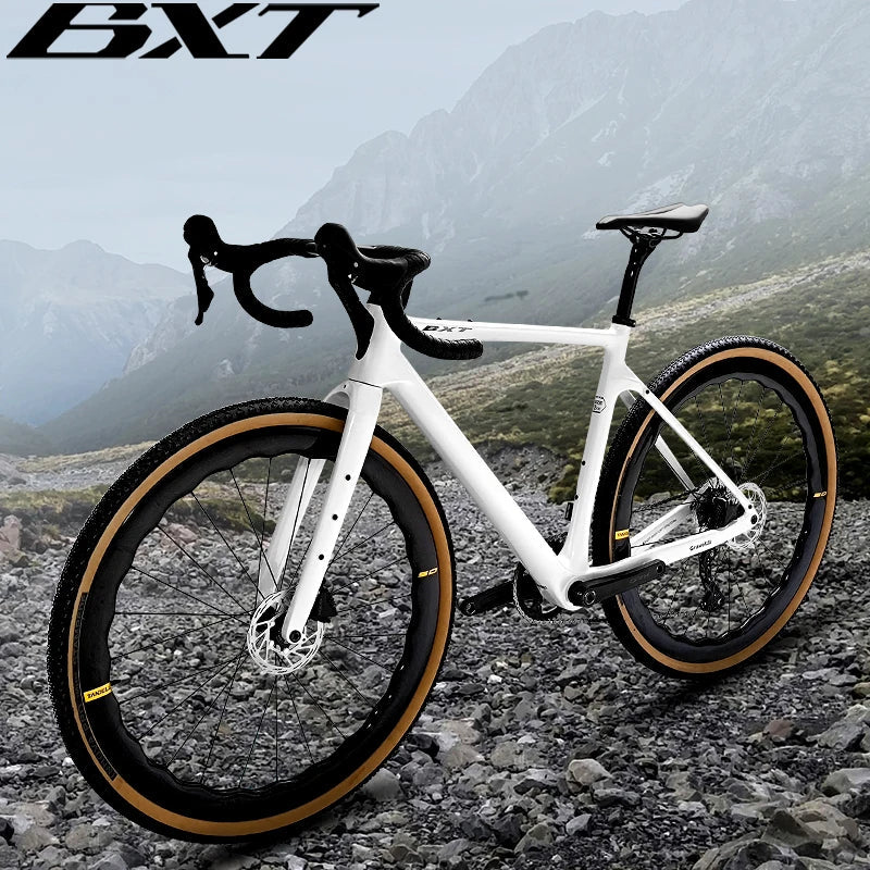 BXT 1 X 12S  Carbon Gravel Bike Disc Brake SHIMANO RX820 700*40C Full Internal Gravel Bike rennrad